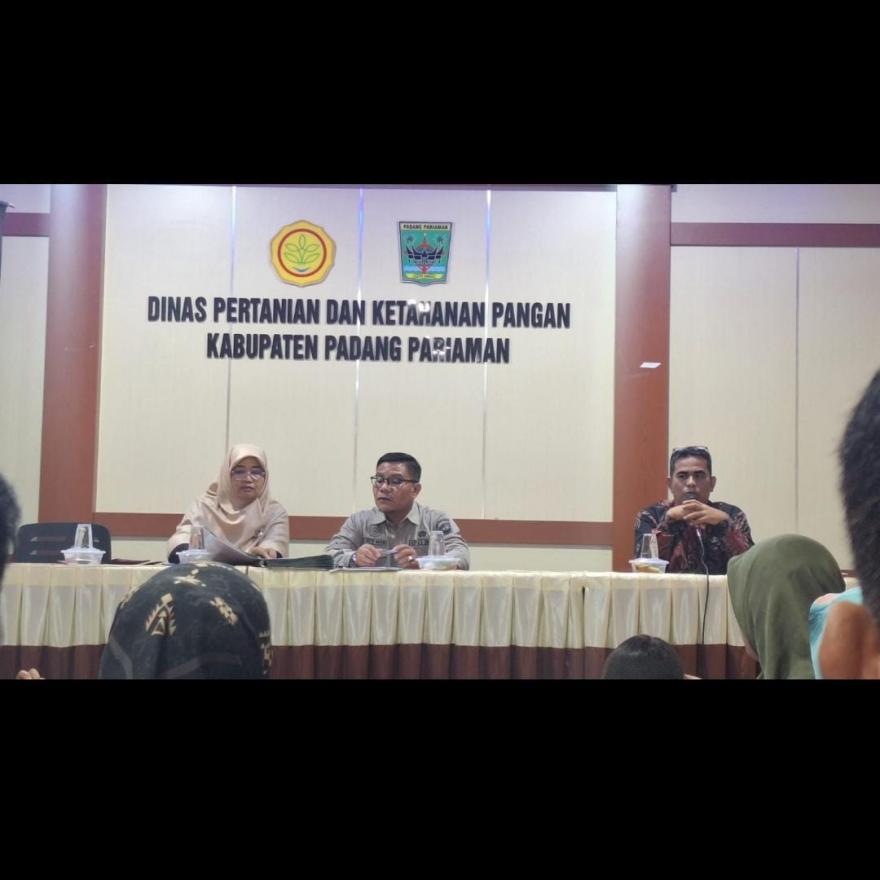 Penyerahan Tanda Daftar Usaha Budidaya Tanaman Perkebunan (STD-B) di Kabupaten Padang Pariaman